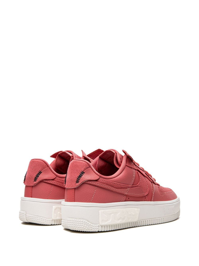 Nike Air Force 1 Fontanka Sneakers In Archaeo Pink-red In Pink