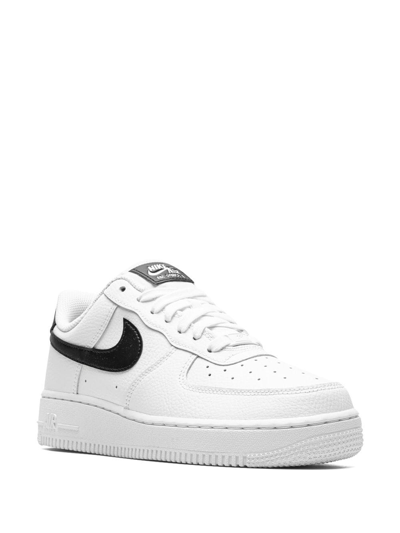 Nike Air Force 1 '07 Sneakers In White And Black In White
