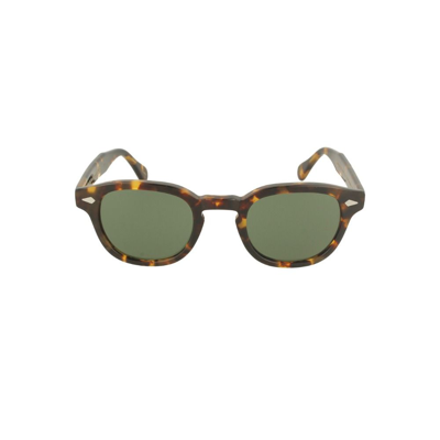 Shop Moscot Women's  Brown Metal Sunglasses