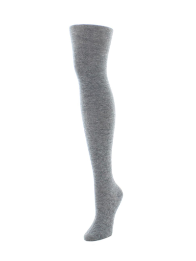 Shop Natori Women's Cashmere Blend Sweater Tights In Medium Grey Heather