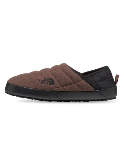 Shop The North Face Men's Thermoball Traction Denali Mules In Dark Oak