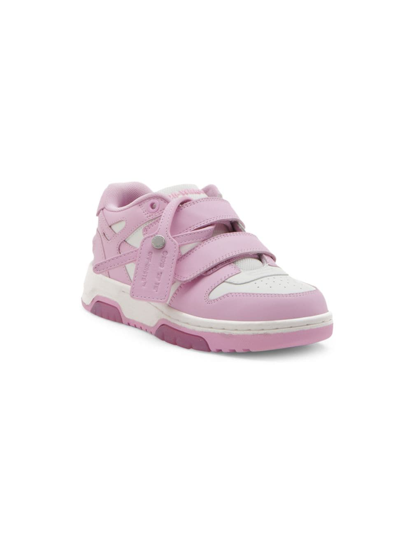 Off-white Kids' Little Girl's & Girl's Out Of Office Strap Sneakers In ...