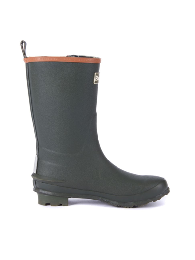 Barbour Little Kid's & Kid's Simonside Rainboots In Olive | ModeSens