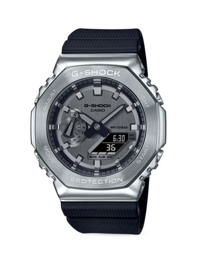 Shop G-shock Men's Gm2100-1a Digital Watch In Silver