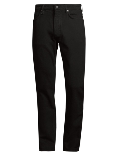 Shop Neuw Denim Men's Ray Straight-leg Stretch Jeans In Organic Black