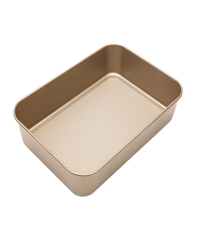 Shop Kitchen Details Pro Series Deep Roasting Pan With Diamond Base In Gold-tone