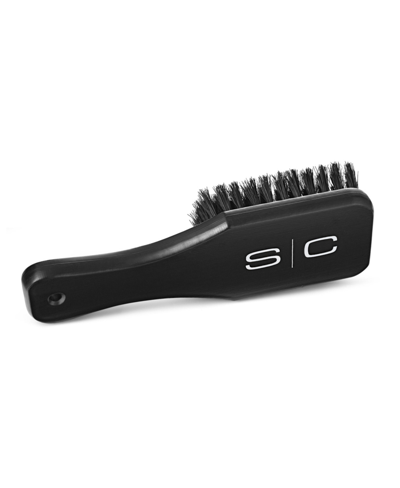 Shop Stylecraft Square Barber Paddle Brush 100% Natural Boar Bristles And Wood Handle In Black