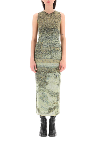 Shop Paloma Wool 'almuerzo' Jacquard Knit Dress In Multicolor