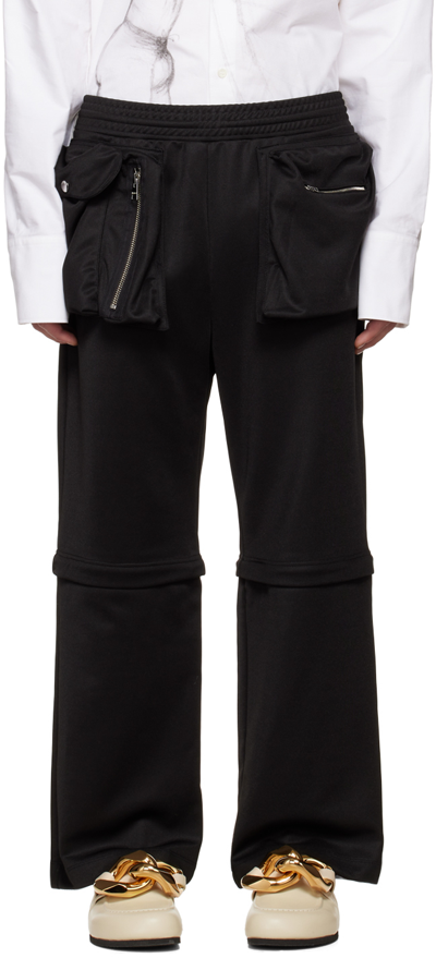 Jw Anderson Black Convertible Utility Cargo Pants | ModeSens