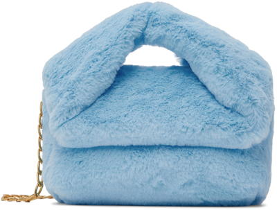 Shop Jw Anderson Blue Medium Twister Bag In 810 Baby Blue