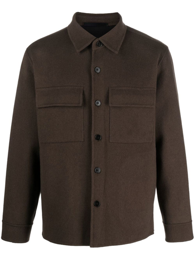 WOOL SHIRT JACKET