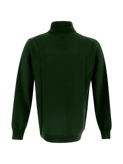 Shop Rifò Alberto Knit Sweater In Green