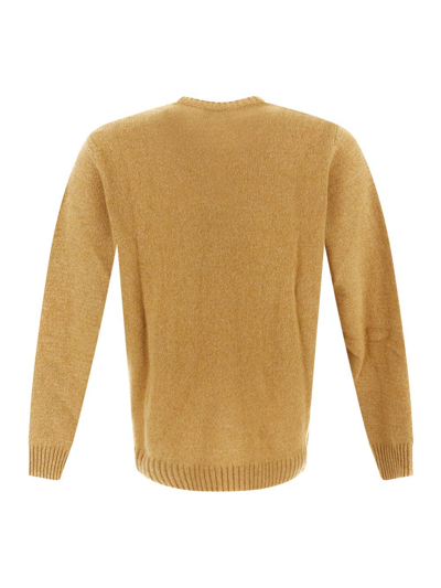 Shop Rifò Romeo Knit Sweater In Yellow