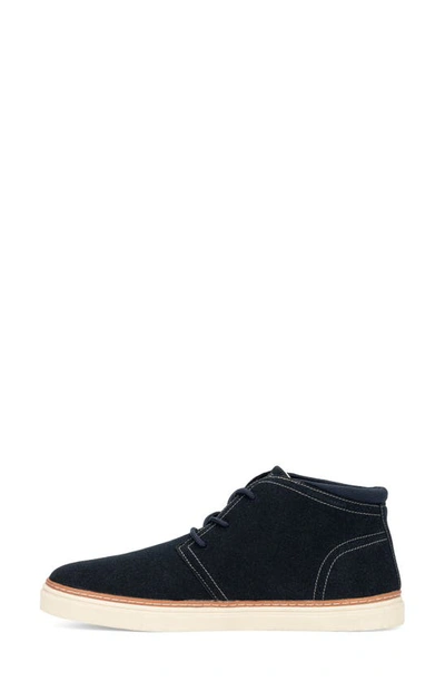 Reserve Footwear Petrus Mid Sneaker In Navy