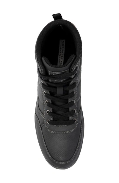 Reserve Footwear Deion Mid Sneaker In Black