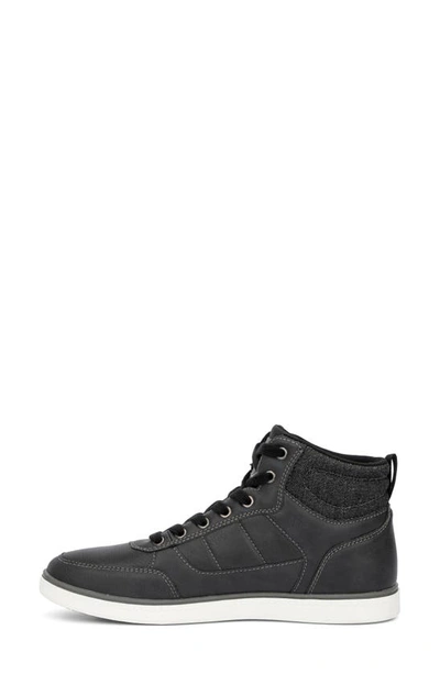 Reserve Footwear Deion Mid Sneaker In Black