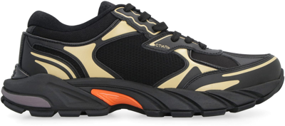 Heron Preston Block Stepper Low Top Sneakers In Black