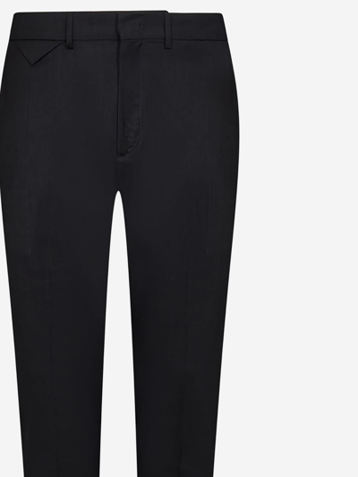 Shop Low Brand Cooper Trousers In Grey