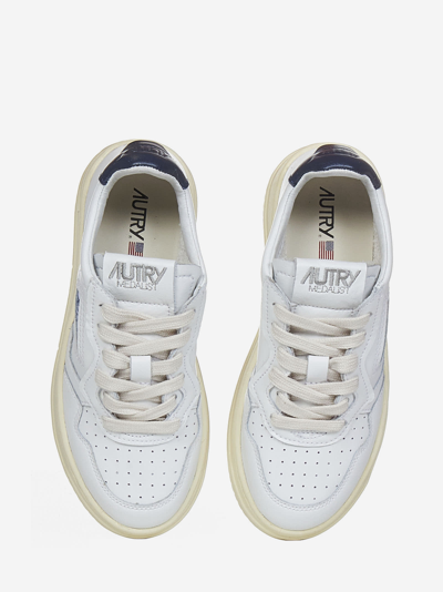 Shop Autry Medalist Low Sneakers In White