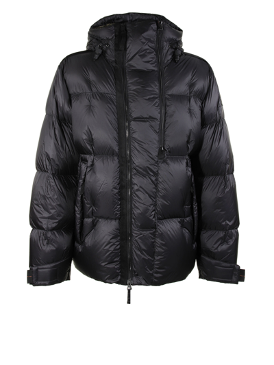 Shop Parajumpers Blaze Down Jacket With Hood In Phantom