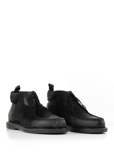 Shop Fratelli Rossetti Ankle Boot With Laces In Nero