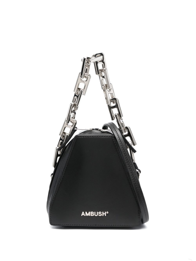 Shop Ambush Small Tri Tote Bag In Black