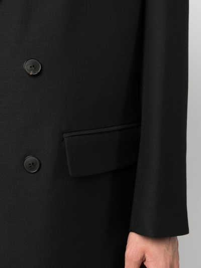 Valentino Sophisticated Wool Blend Jacket In Black