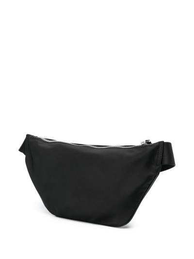 Karl Lagerfeld Large Ikonik Belt Bag In Black