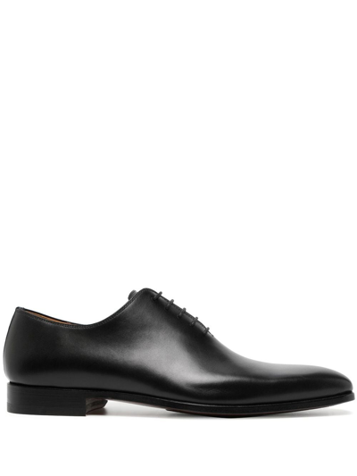 Shop Magnanni Cruz Lace-up Oxford Shoes In Black