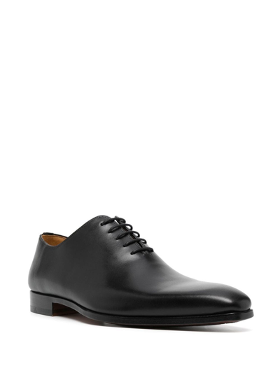 Shop Magnanni Cruz Lace-up Oxford Shoes In Black