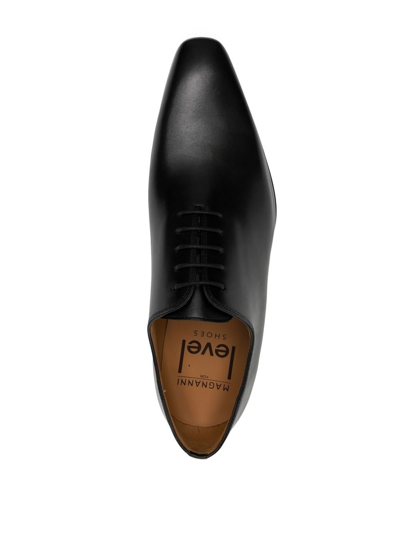 Shop Magnanni Cruz Lace-up Oxford Shoes In Black