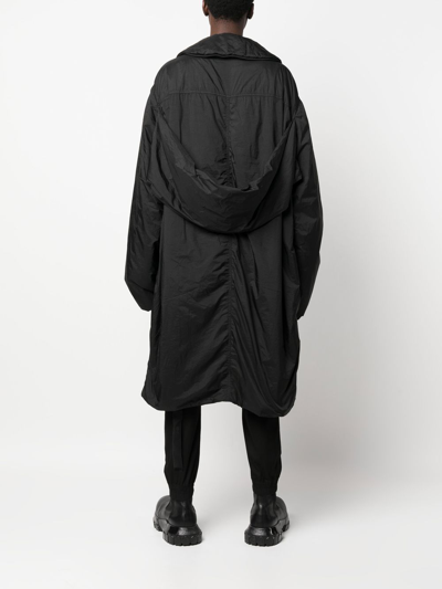 Shop Rick Owens Drkshdw Oversized Padded Coat In Black
