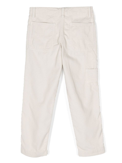 Shop Hartford Theo Corduroy Trousers In Neutrals