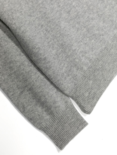 Shop Hartford Crew-neck Pullover Jumper In Grey