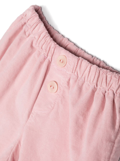 Shop Mariella Ferrari Front-button Trousers In Pink