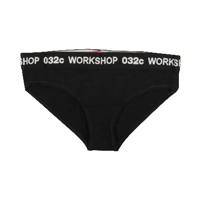 Pre-owned 032c Classic Text Briefs 'black'