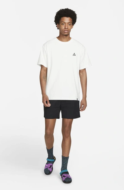 Shop Nike Acg Performance T-shirt In Summit White/ White