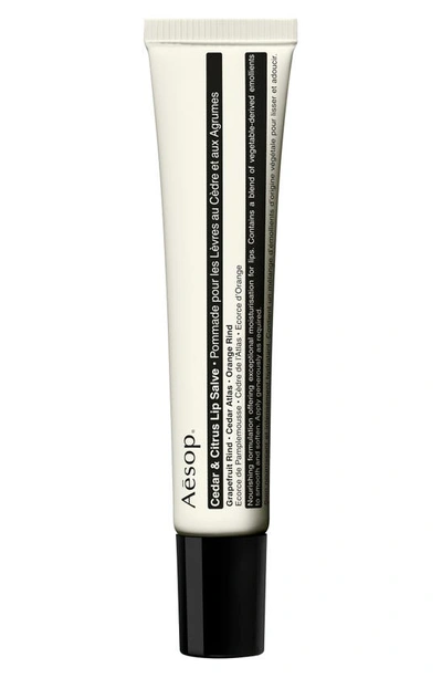 Aesop Cedar & Citrus Lip Salve, 0.3 Oz./ 9 ml