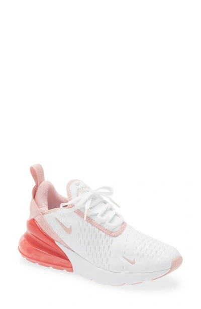 Shop Nike Air Max 270 Sneaker In White/ Pink Glaze/ Pink Salt