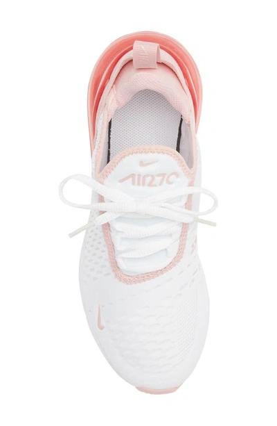 Shop Nike Air Max 270 Sneaker In White/ Pink Glaze/ Pink Salt