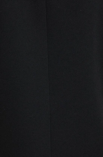 Shop Saint Laurent Double Breasted Wool Tuxedo Jacket In Black