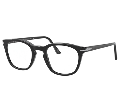 Shop Persol Demo Square Unisex Eyeglasses Po3258v 95 48 In Black