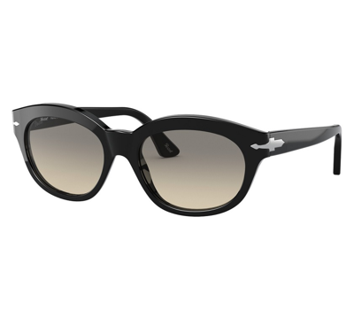 Shop Persol Grey Gradient Square Ladies Sunglasses Po3250s 95/32 55