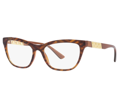 Shop Versace Demo Cat Eye Ladies Eyeglasses Ve3318 5354 52 In N/a
