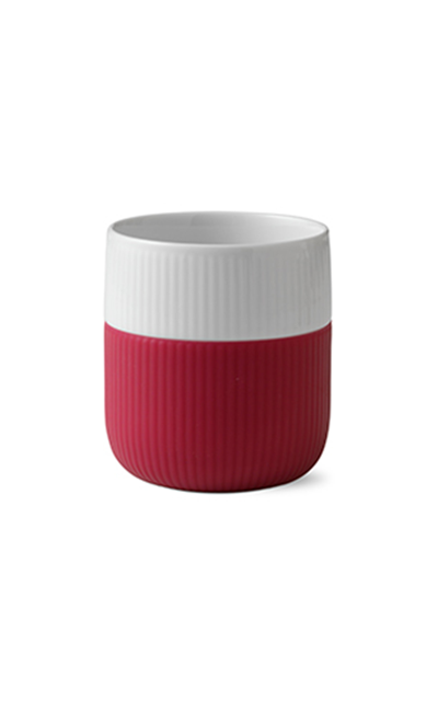 Shop Royal Copenhagen Contrast Porcelain Mug In Red