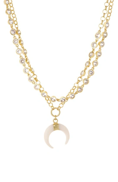 Shop Ettika Set Of 2 Necklaces In Gold