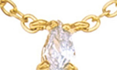 Ettika Simple Crystal Station Necklace In Gold