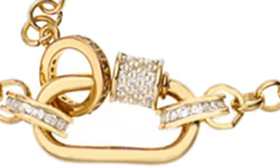 Shop Ettika Rolo Link Body Chain In Gold