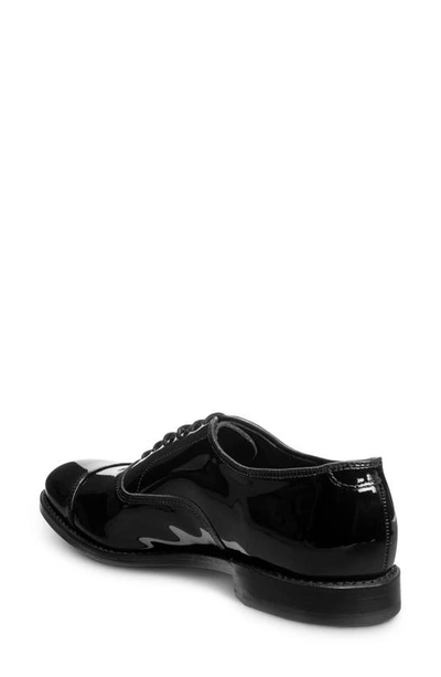 Shop Allen Edmonds Park Avenue Cap Toe Oxford In Black Patent