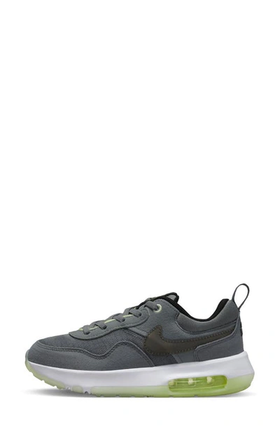 Shop Nike Kids' Air Max Motif Sneaker In Grey/ Volt/ Volt/ Black